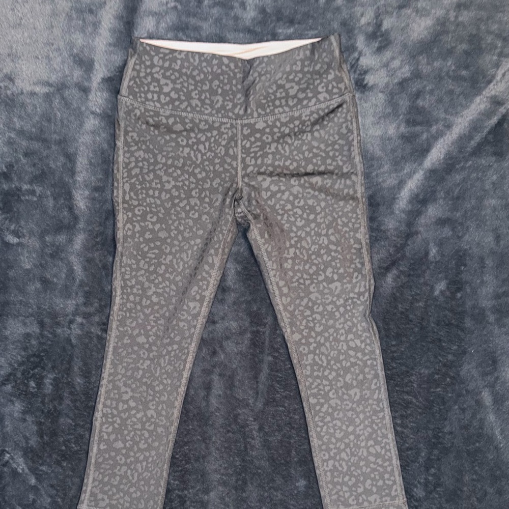 Marika Gray Leopard-Print Performance Leggings - image 1